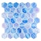 Andova Tiles SAMPLE- Rochelle 2 in. Hex Glass Mosaic Wall Tile SAM-ANDROC1008 - alternate 1